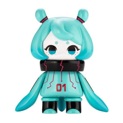 Hinomoto Heavy Industries Action Figure Ocean Exploration Robot Denshitako No. 3 Hatsune Miku Colour Ver. 9cm - Action Figures - Kotobukiya - Hobby Figures UK