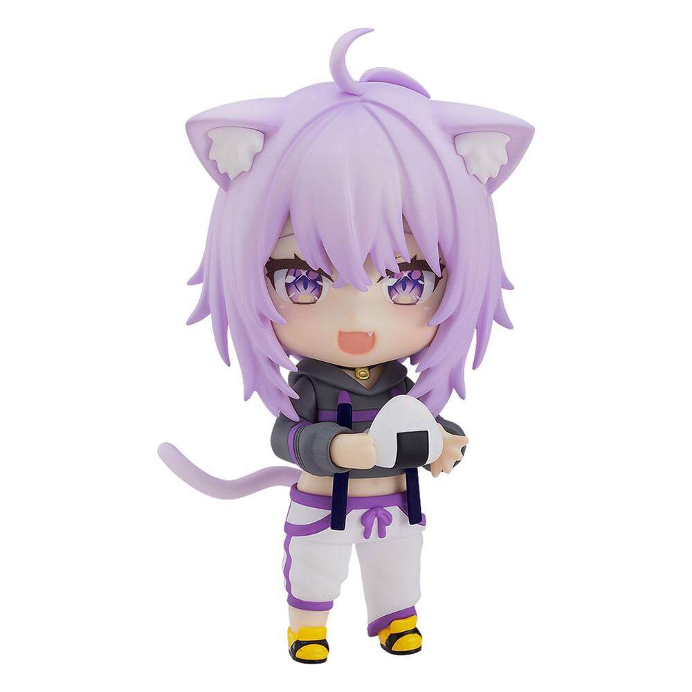 Hololive Production Nendoroid Action Figure Nekomata Okayu 10cm - Mini Figures - Good Smile Company - Hobby Figures UK