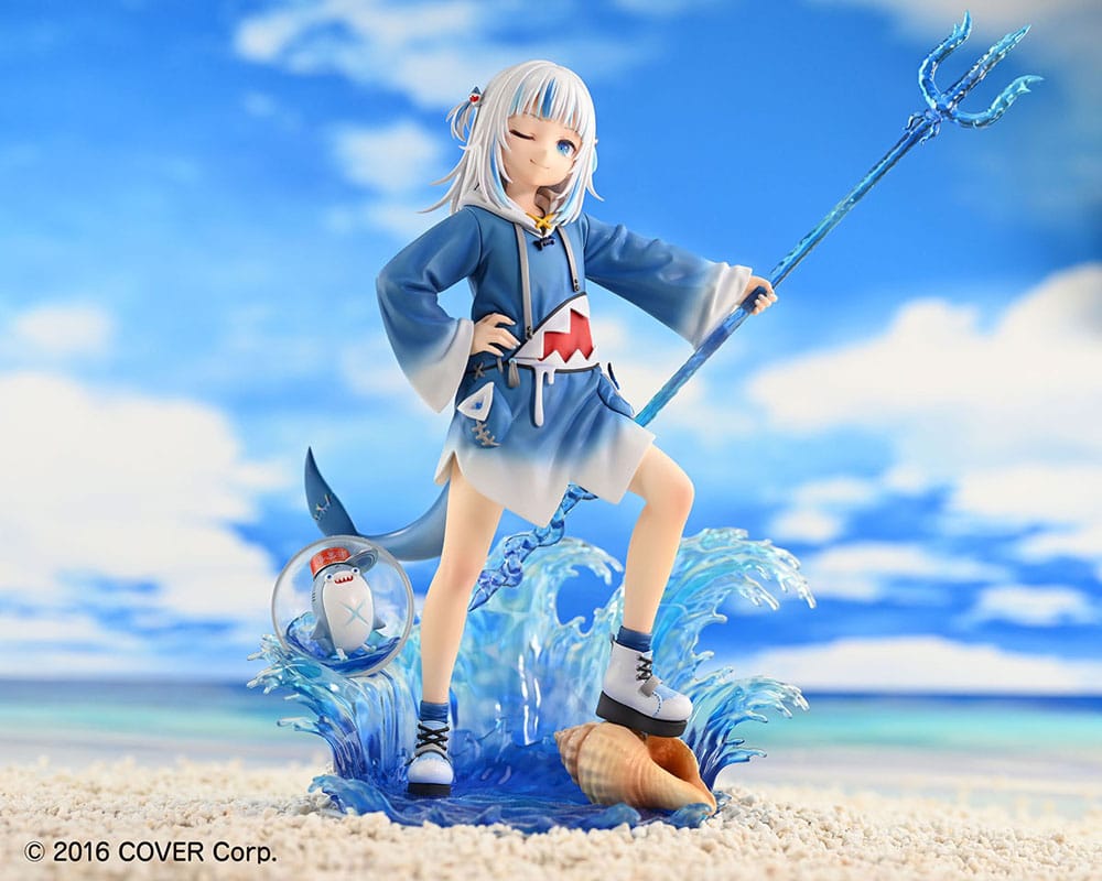 Hololive Production PVC Statue 1/7 Myth Gawr Gura 24cm - Scale Statue - Design COCO - Hobby Figures UK
