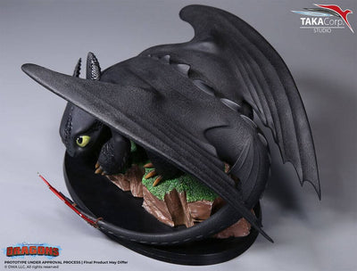 How To Train Your Dragon PVC Statue 1/8 Toothless 30cm - Scale Statue - Taka Corp Studio - Hobby Figures UK