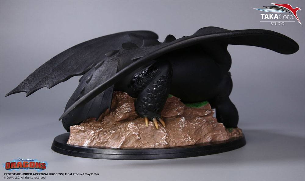 How To Train Your Dragon PVC Statue 1/8 Toothless 30cm - Scale Statue - Taka Corp Studio - Hobby Figures UK