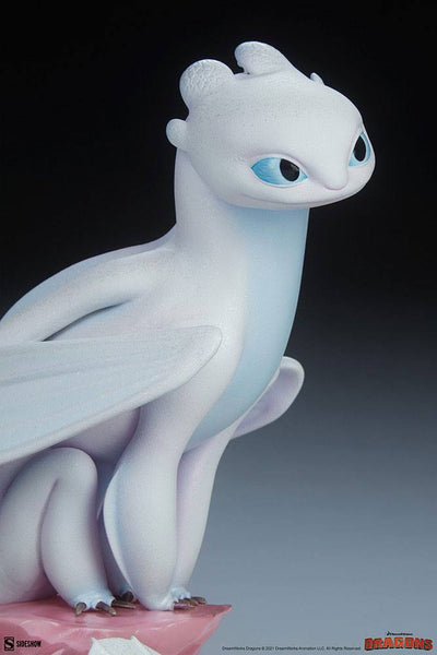 How To Train Your Dragon Statue Light Fury 26cm - Scale Statue - Sideshow Collectibles - Hobby Figures UK