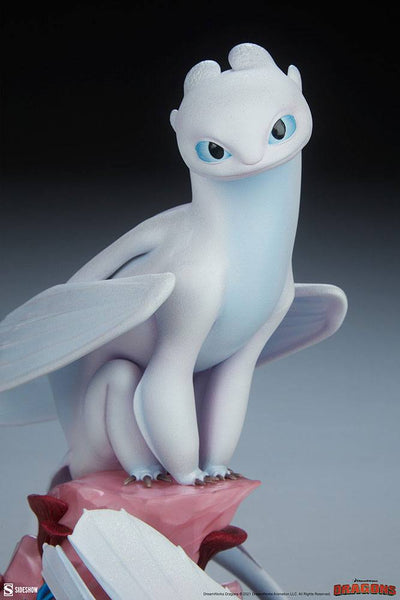 How To Train Your Dragon Statue Light Fury 26cm - Scale Statue - Sideshow Collectibles - Hobby Figures UK
