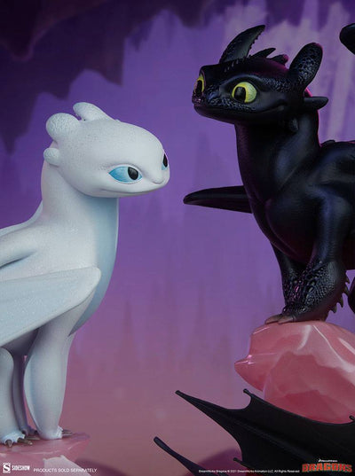 How To Train Your Dragon Statue Light Fury 26cm - Scale Statue - Sideshow Collectibles - Hobby Figures UK