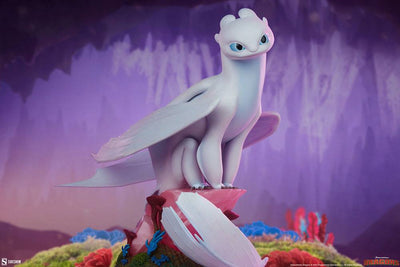 How To Train Your Dragon Statue Light Fury 26cm - Scale Statue - Sideshow Collectibles - Hobby Figures UK