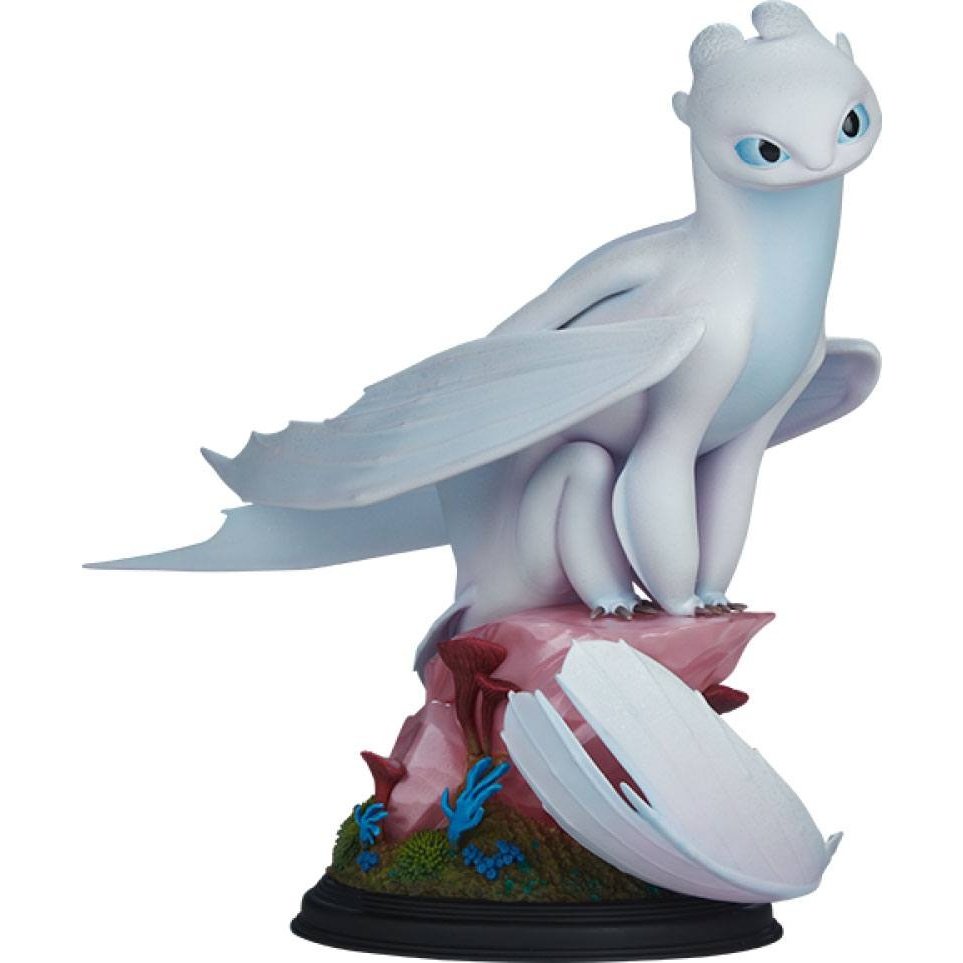 How To Train Your Dragon Statue Light Fury 26cm - Scale Statue - Sideshow Collectibles - Hobby Figures UK
