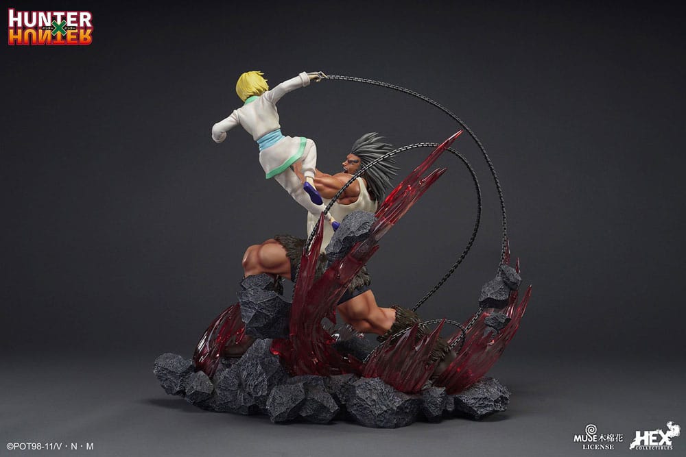 Hunter x Hunter Elite Dynamic Statue 1/6 Kurapika Vs Uvogin 61cm - Scale Statue - HEX Collectibles - Hobby Figures UK
