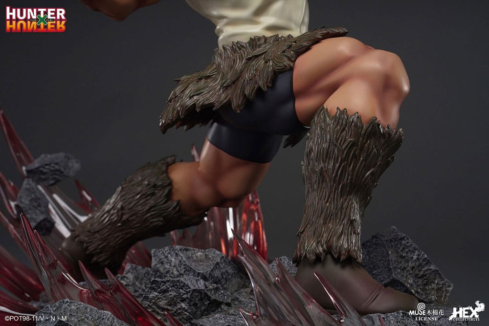 Hunter x Hunter Elite Dynamic Statue 1/6 Kurapika Vs Uvogin 61cm - Scale Statue - HEX Collectibles - Hobby Figures UK