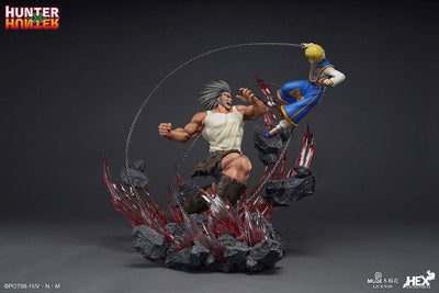 Hunter x Hunter Elite Dynamic Statue 1/6 Kurapika Vs Uvogin 61cm - Scale Statue - HEX Collectibles - Hobby Figures UK