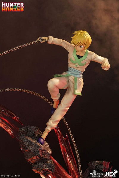 Hunter x Hunter Elite Dynamic Statue 1/6 Kurapika Vs Uvogin 61cm - Scale Statue - HEX Collectibles - Hobby Figures UK