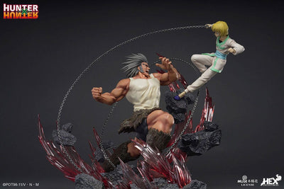 Hunter x Hunter Elite Dynamic Statue 1/6 Kurapika Vs Uvogin 61cm - Scale Statue - HEX Collectibles - Hobby Figures UK