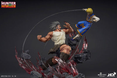 Hunter x Hunter Elite Dynamic Statue 1/6 Kurapika Vs Uvogin 61cm - Scale Statue - HEX Collectibles - Hobby Figures UK