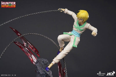 Hunter x Hunter Elite Dynamic Statue 1/6 Kurapika Vs Uvogin 61cm - Scale Statue - HEX Collectibles - Hobby Figures UK