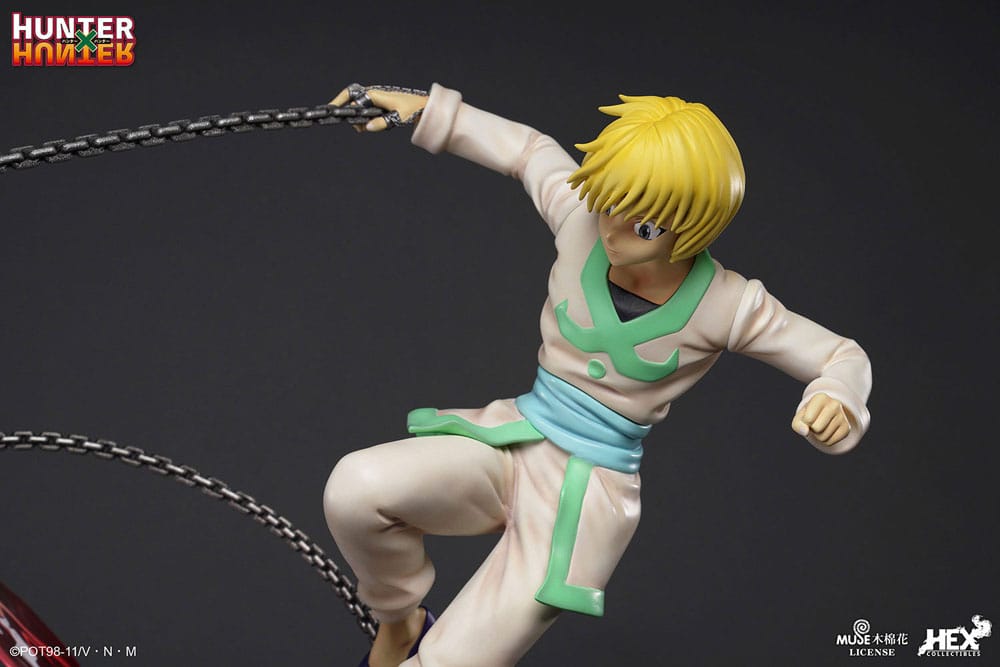 Hunter x Hunter Elite Dynamic Statue 1/6 Kurapika Vs Uvogin 61cm - Scale Statue - HEX Collectibles - Hobby Figures UK