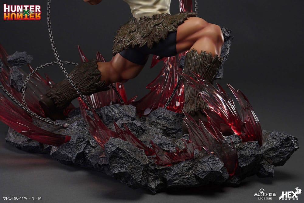 Hunter x Hunter Elite Dynamic Statue 1/6 Kurapika Vs Uvogin 61cm - Scale Statue - HEX Collectibles - Hobby Figures UK