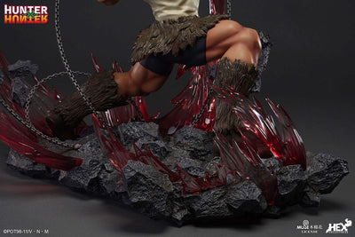 Hunter x Hunter Elite Dynamic Statue 1/6 Kurapika Vs Uvogin 61cm - Scale Statue - HEX Collectibles - Hobby Figures UK