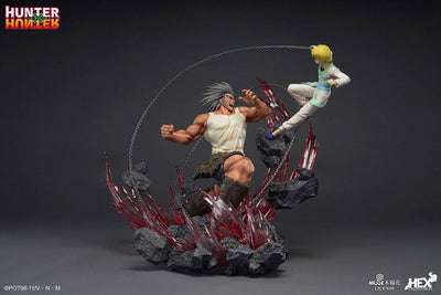 Hunter x Hunter Elite Dynamic Statue 1/6 Kurapika Vs Uvogin 61cm - Scale Statue - HEX Collectibles - Hobby Figures UK