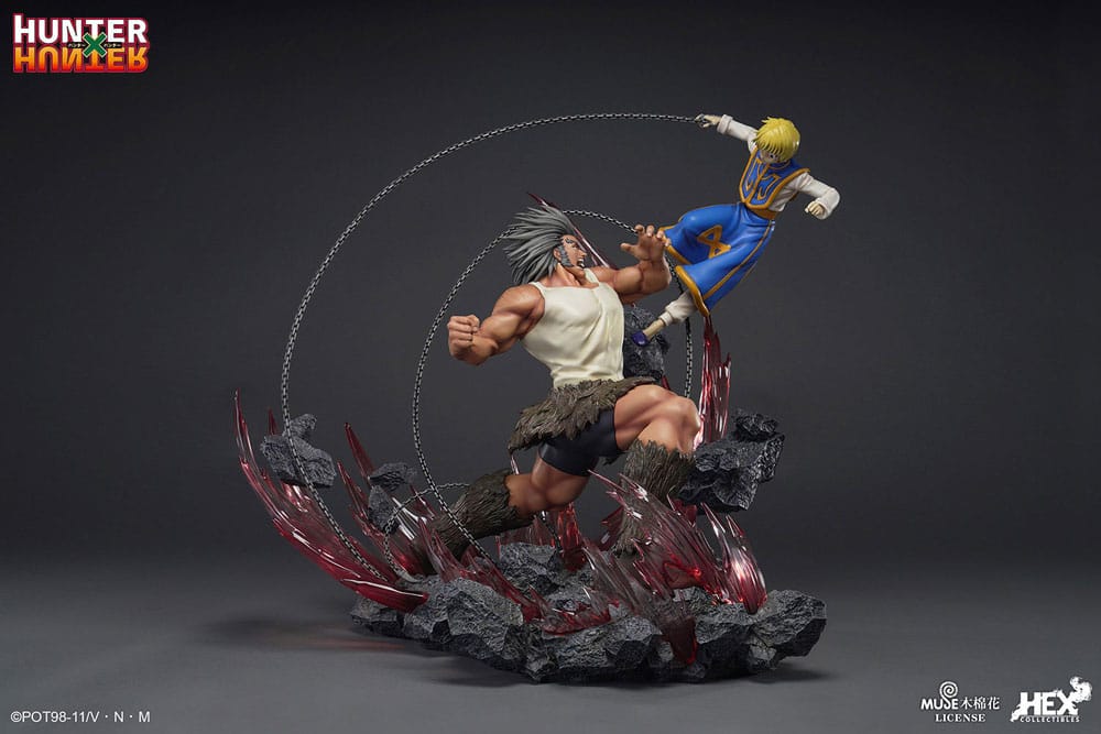 Hunter x Hunter Elite Dynamic Statue 1/6 Kurapika Vs Uvogin 61cm - Scale Statue - HEX Collectibles - Hobby Figures UK