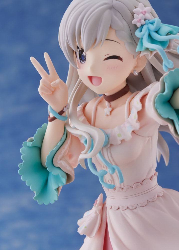 Idolmaster Cinderella Girls PVC Statue 1/7 Hisakwa Hayate O-Ku-Ri-Mo-No Sunday! 21cm - Scale Statue - Plum - Hobby Figures UK