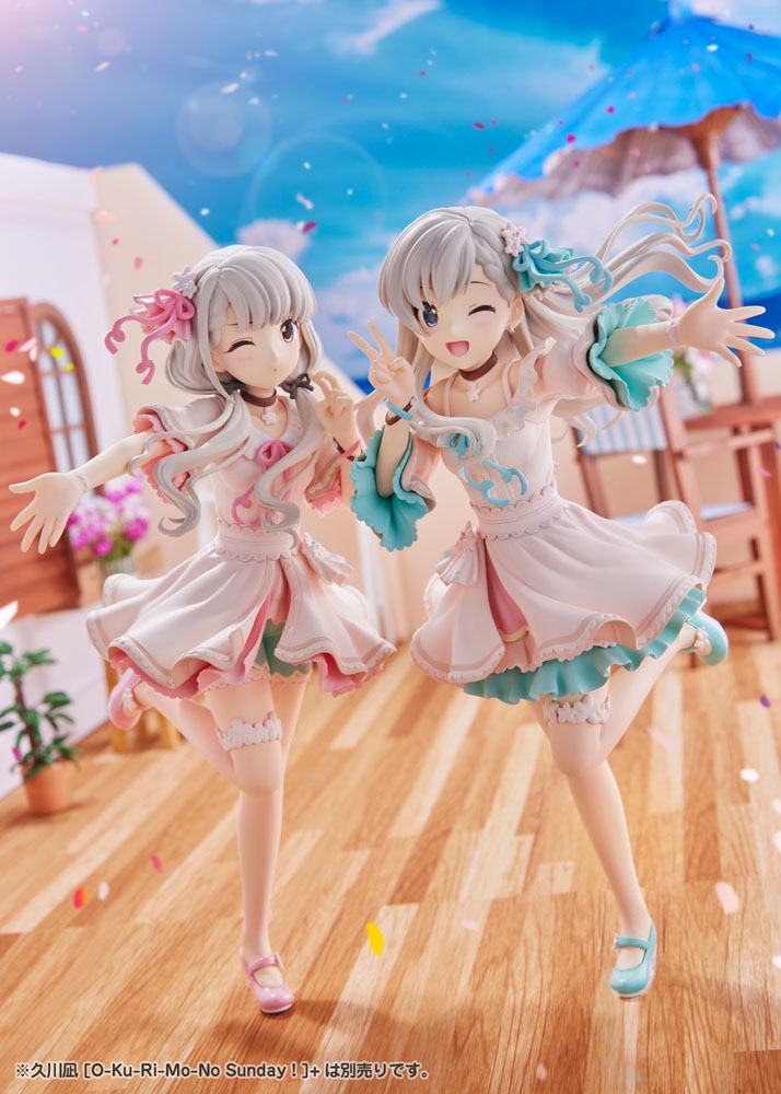 Idolmaster Cinderella Girls PVC Statue 1/7 Hisakwa Hayate O-Ku-Ri-Mo-No Sunday! 21cm - Scale Statue - Plum - Hobby Figures UK