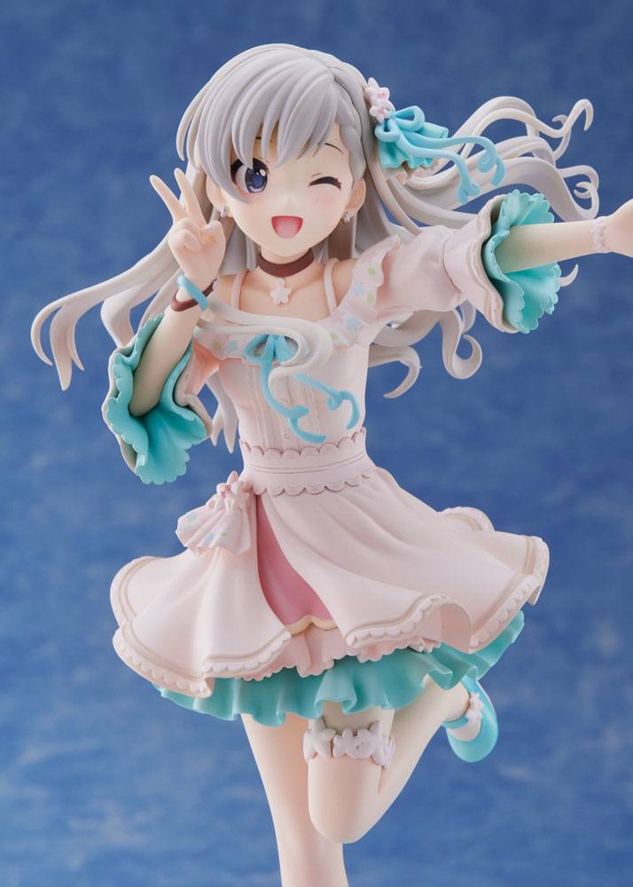 Idolmaster Cinderella Girls PVC Statue 1/7 Hisakwa Hayate O-Ku-Ri-Mo-No Sunday! 21cm - Scale Statue - Plum - Hobby Figures UK