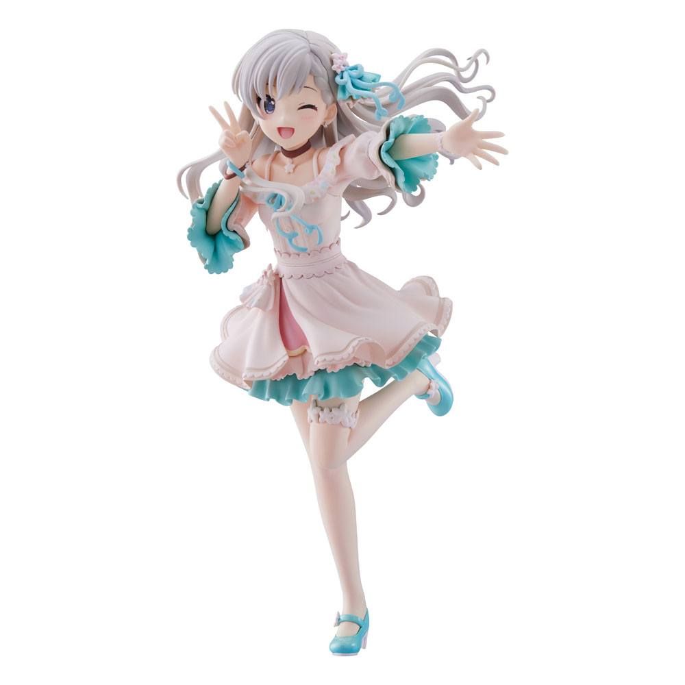 Idolmaster Cinderella Girls PVC Statue 1/7 Hisakwa Hayate O-Ku-Ri-Mo-No Sunday! 21cm - Scale Statue - Plum - Hobby Figures UK