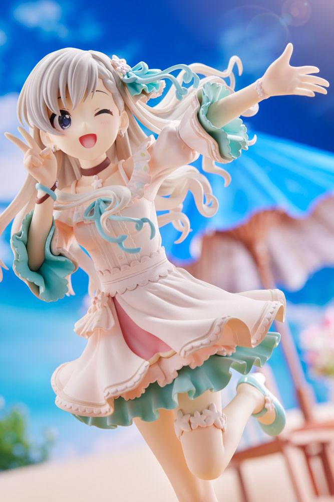 Idolmaster Cinderella Girls PVC Statue 1/7 Hisakwa Hayate O-Ku-Ri-Mo-No Sunday! 21cm - Scale Statue - Plum - Hobby Figures UK