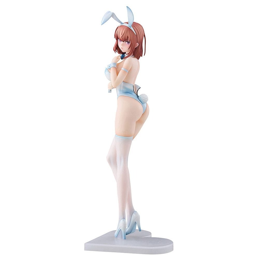 Ikomochi Original Character Statue 1/6 White Bunny Natsume: Limited Ver. (re-run) 30cm - Scale Statue - Ensoutoys - Hobby Figures UK