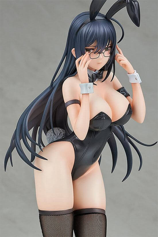 Ikomochi Original Character Statue 1/6 Black Bunny Aoi 31cm - Scale Statue - Ensoutoys - Hobby Figures UK