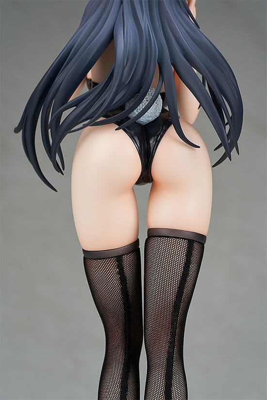 Ikomochi Original Character Statue 1/6 Black Bunny Aoi 31cm - Scale Statue - Ensoutoys - Hobby Figures UK