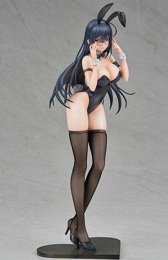 Ikomochi Original Character Statue 1/6 Black Bunny Aoi 31cm - Scale Statue - Ensoutoys - Hobby Figures UK