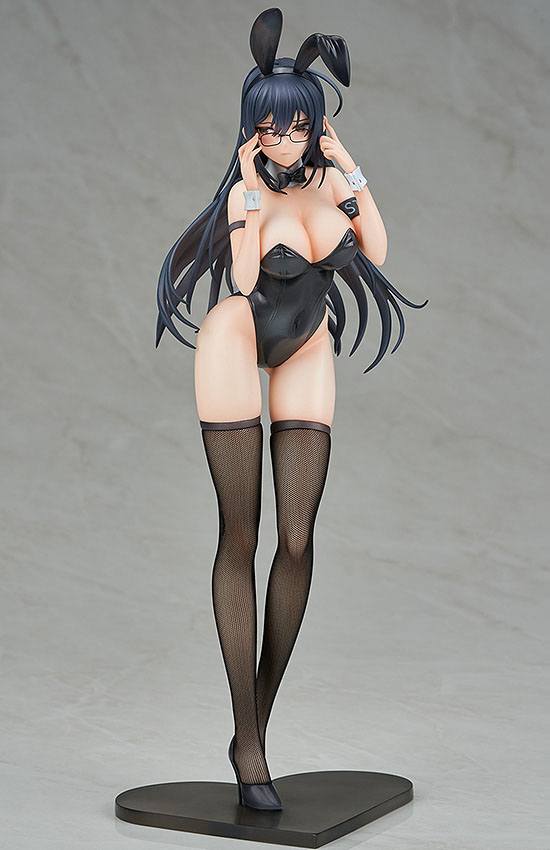 Ikomochi Original Character Statue 1/6 Black Bunny Aoi 31cm - Scale Statue - Ensoutoys - Hobby Figures UK