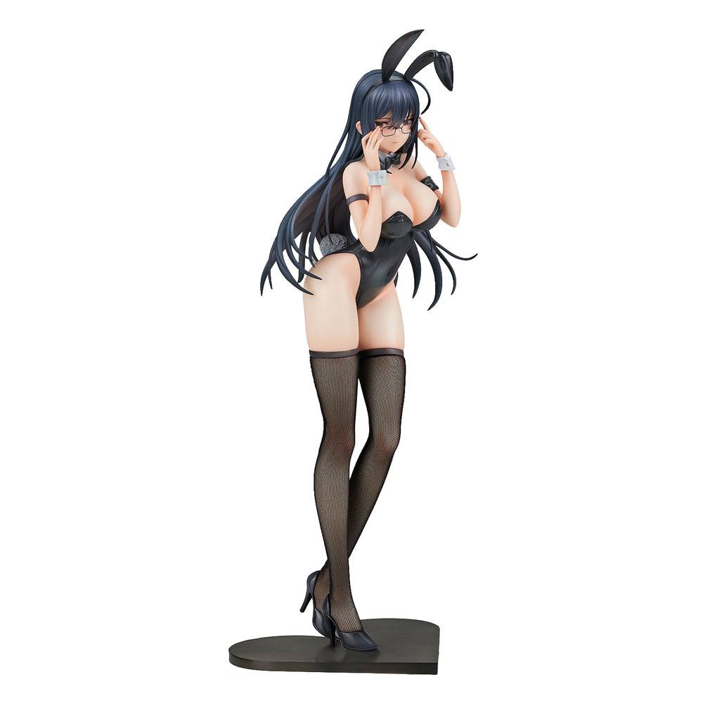 Ikomochi Original Character Statue 1/6 Black Bunny Aoi 31cm - Scale Statue - Ensoutoys - Hobby Figures UK
