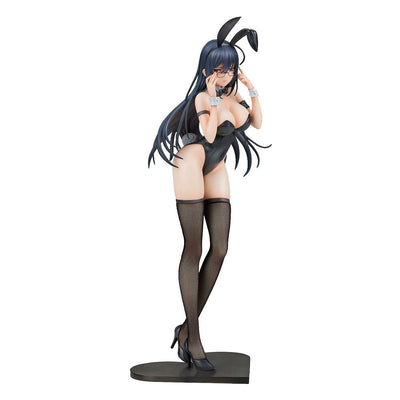 Ikomochi Original Character Statue 1/6 Black Bunny Aoi 31cm - Scale Statue - Ensoutoys - Hobby Figures UK