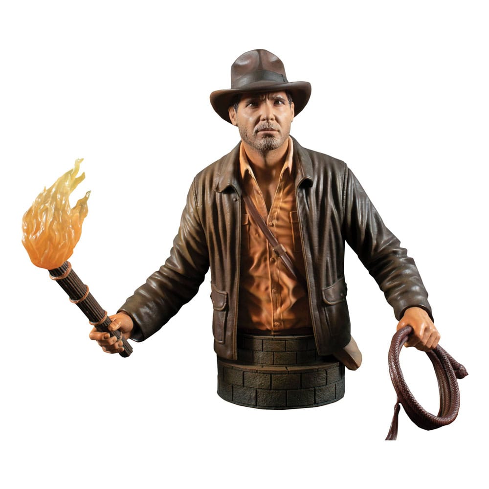 Indiana Jones: Raiders of the Lost Ark Bust 1/6 Indiana Jones Variant SDCC 2023 Exclusive 15cm - Scale Statue - Gentle Giant - Hobby Figures UK