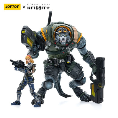 Infinity Action Figures 1/18 Ariadna Equipe Mirage-5 Sergent Duroc & Lieutenant Margot Berthier - Action Figures - Joy Toy (CN) - Hobby Figures UK