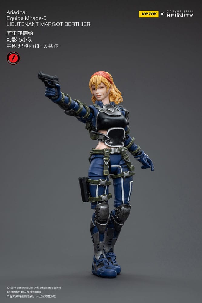 Infinity Action Figures 1/18 Ariadna Equipe Mirage-5 Sergent Duroc & Lieutenant Margot Berthier - Action Figures - Joy Toy (CN) - Hobby Figures UK