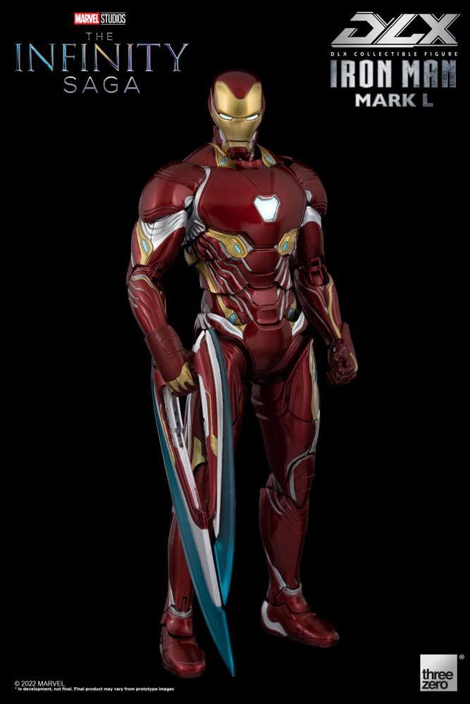 Infinity Saga DLX Action Figure 1/12 Iron Man Mark 50 17cm - Action Figures - Threezero - Hobby Figures UK