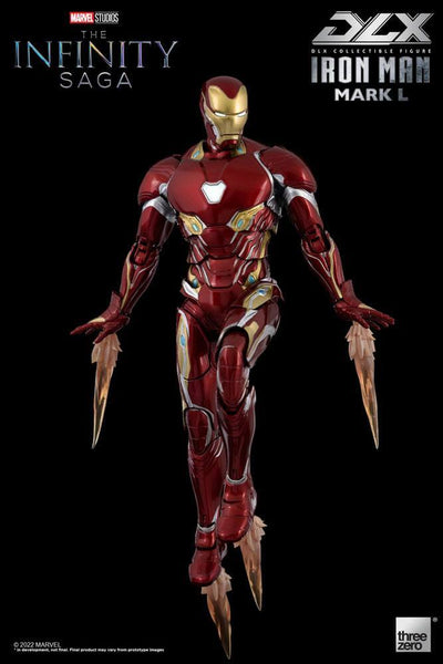 Infinity Saga DLX Action Figure 1/12 Iron Man Mark 50 17cm - Action Figures - Threezero - Hobby Figures UK