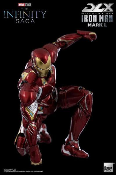 Infinity Saga DLX Action Figure 1/12 Iron Man Mark 50 17cm - Action Figures - Threezero - Hobby Figures UK