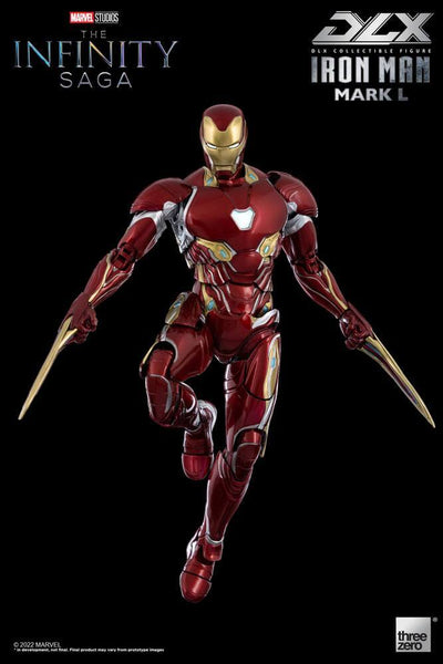 Infinity Saga DLX Action Figure 1/12 Iron Man Mark 50 17cm - Action Figures - Threezero - Hobby Figures UK