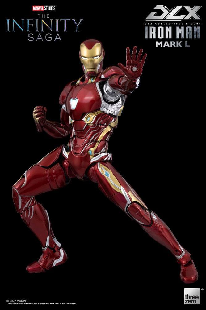 Infinity Saga DLX Action Figure 1/12 Iron Man Mark 50 17cm - Action Figures - Threezero - Hobby Figures UK