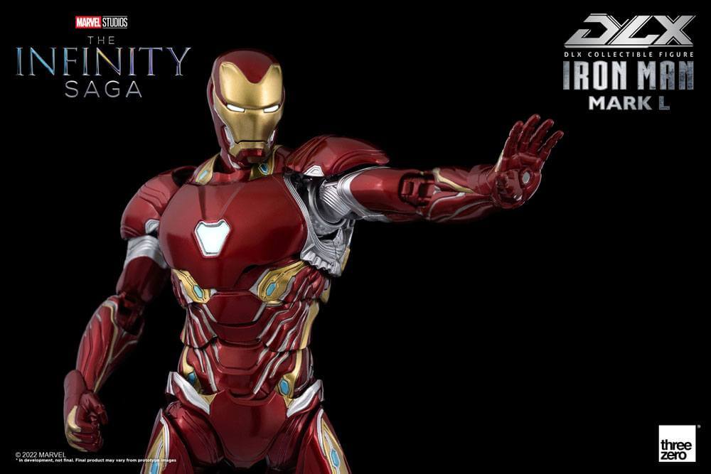 Infinity Saga DLX Action Figure 1/12 Iron Man Mark 50 17cm - Action Figures - Threezero - Hobby Figures UK