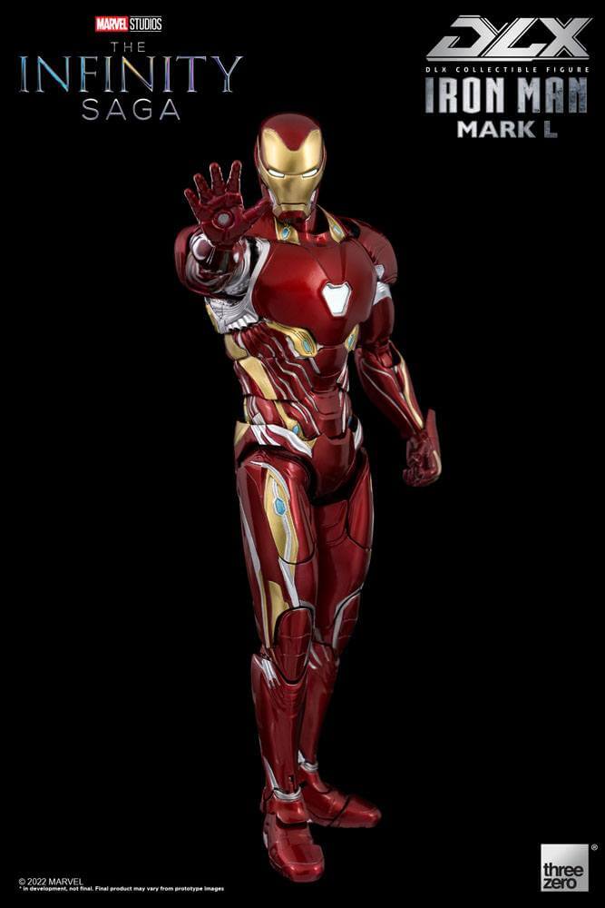 Infinity Saga DLX Action Figure 1/12 Iron Man Mark 50 17cm - Action Figures - Threezero - Hobby Figures UK