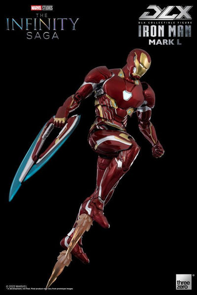 Infinity Saga DLX Action Figure 1/12 Iron Man Mark 50 17cm - Action Figures - Threezero - Hobby Figures UK