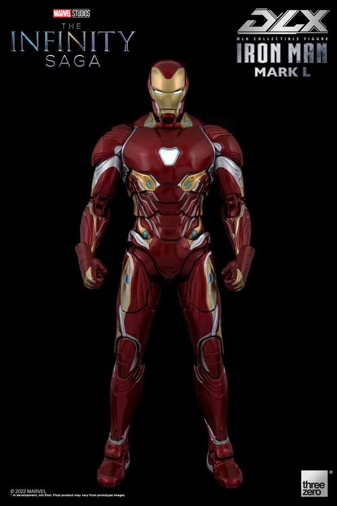 Infinity Saga DLX Action Figure 1/12 Iron Man Mark 50 17cm - Action Figures - Threezero - Hobby Figures UK