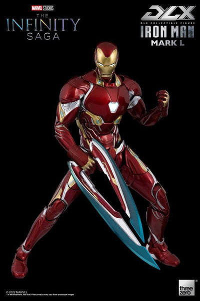 Infinity Saga DLX Action Figure 1/12 Iron Man Mark 50 17cm - Action Figures - Threezero - Hobby Figures UK