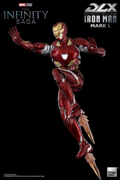 Infinity Saga DLX Action Figure 1/12 Iron Man Mark 50 17cm - Action Figures - Threezero - Hobby Figures UK