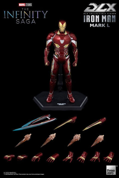 Infinity Saga DLX Action Figure 1/12 Iron Man Mark 50 17cm - Action Figures - Threezero - Hobby Figures UK