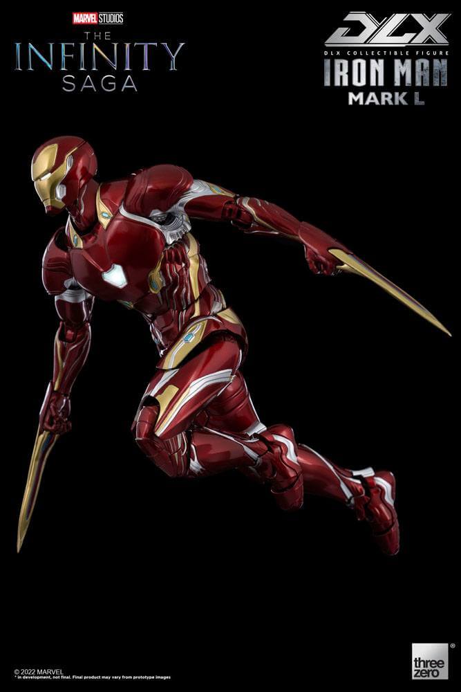 Infinity Saga DLX Action Figure 1/12 Iron Man Mark 50 17cm - Action Figures - Threezero - Hobby Figures UK